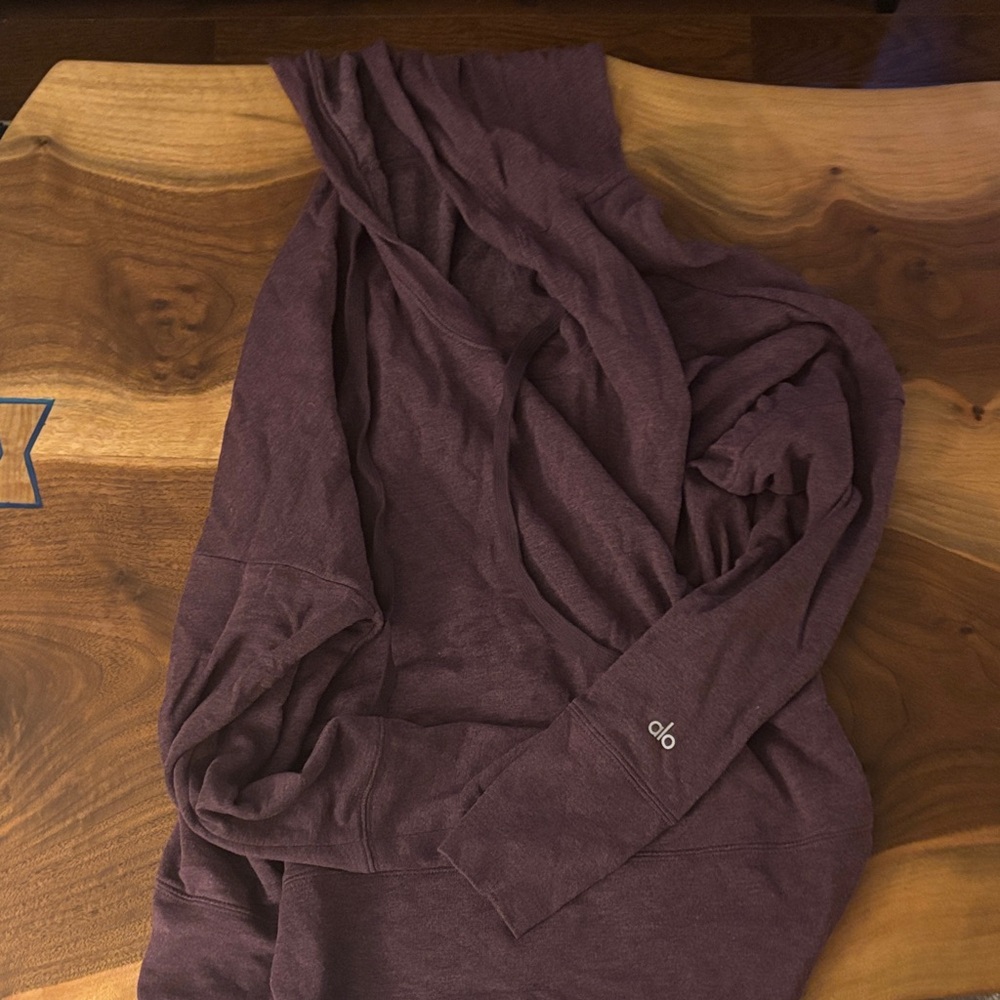 Alo Purple Long Sleeve hoodie